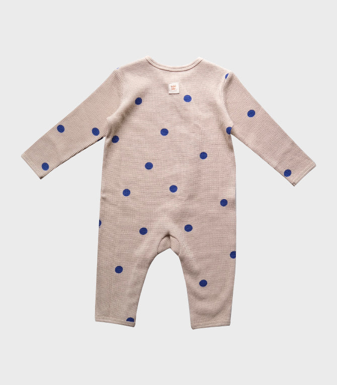 BLUEBERRY WAFFLE COVERALL